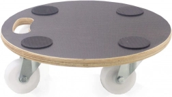 Wózek transportowy 38 × 38 cm ze sklejki, udźwig 200 kg, antypoślizgowy