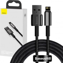 Baseus Tungsten Gold kabel USB – Lightning 2,4 A 2 m – czarny