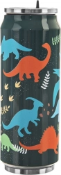 Termokubek w kształcie puszki z dinozaurami 500 ml
