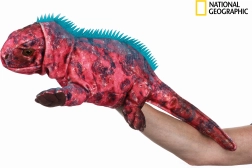 Plyšowa pacynka National Geographic legwan 23 cm