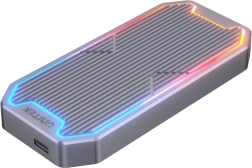 Obudowa na dysk M.2 SSD z RGB, USB 3.2 Gen2