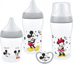 Nuk perfect match disney mickey mouse zestaw butelek dla niemowląt i smoczek