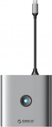 Adapter Orico 8w1 HDMI 4K, 3x USB-A 3.0, USB-C, 100W PD, SD/TF