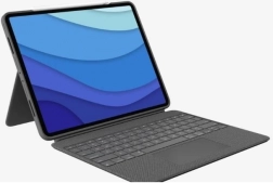 Etui z klawiaturą Logitech Combo Touch do iPad Pro 12,9'' (5. generacja), szare, układ US