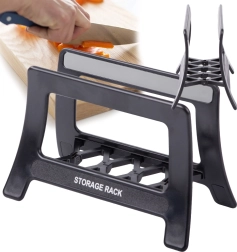 Kuchenny organizer na deski do krojenia i pokrywki