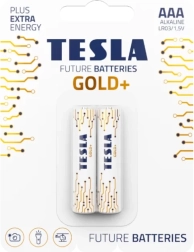 Alkaliczne baterie AAA Tesla Gold+ 2 szt.