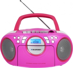 Przenośny boombox z CD/MP3/USB/AUX i kasetą