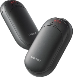 Ocoopa ogrzewacz do rąk 2x2500 mAh, USB-C, czarny