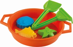 Androni sitko z akcesoriami do piasku