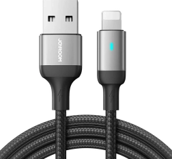 Joyroom kabel USB‑A na Lightning 3 m, 2,4 A (czarny)