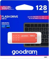 Pamięć USB Goodram UME3 128GB USB 3.0 pomarańczowa