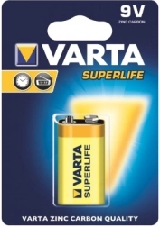 Bateria cynkowa 9V Superlife, 10 szt.