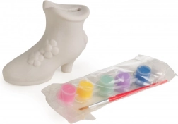 Kreatywny zestaw Skarbonka bucik do malowania