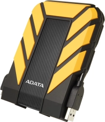 Zewnętrzny wytrzymały dysk 1 TB 2.5" USB 3.1 ADATA DashDrive Durable HD710 – żółty