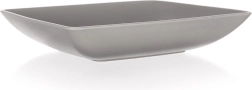 Głęboki kwadratowy talerz 17,5 × 17,5 cm z plastiku LATTE CULINARIA
