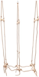 Wiszący most linowy dla dzieci