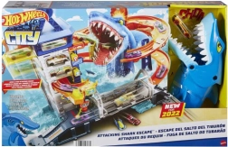 Hot Wheels City port – atak rekina zestaw do zabawy