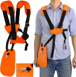 Regulowana wygodna uprząż do kos spalinowych