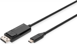 Digitus dwukierunkowy adapter USB typu C na DisplayPort 8K 2 m