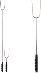 Teleskopowy widelec do pieczenia 24–72 cm ze stali nierdzewnej