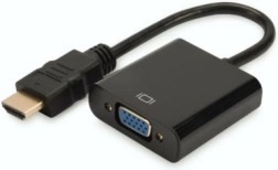 DIGITUS adapter HDMI na VGA z audio 3,5 mm, 1080p
