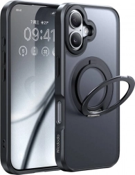 McDodo etui MagSafe ze stojakiem do iPhone 16 czarne