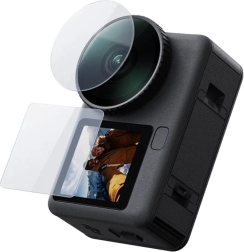 Zestaw szkieł hartowanych Telesin do DJI Osmo Action 6 (obiektyw i ekrany)