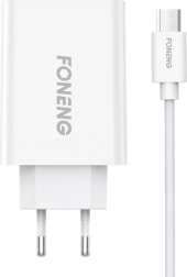 Szybka ładowarka Foneng 10,5 W z 1× USB i kablem micro USB