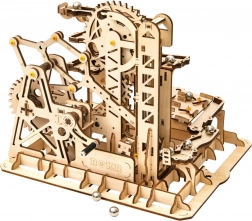 ROKR drewniana kulkowa kolejka – mechaniczna układanka Climber 3D puzzle