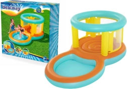 Bestway Jumptopia 2w1 dmuchany plac zabaw z brodzikiem i trampoliną