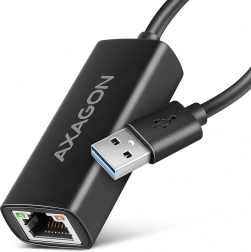 AXAGON adapter Ethernet gigabitowy USB-A 3.2 Gen 1 z automatyczną instalacją