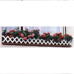 Ogródek okienny 70–80 cm biały