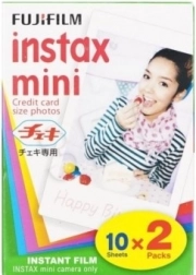 Instax Mini błyszczący film (2×10 zdjęć)