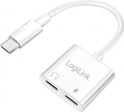 Adapter LogiLink USB‑C z ładowaniem 60 W PD i złączem audio