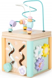 Drewniana edukacyjna kostka Ecotoys