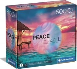 Puzzle 500 elementów CLEMENTONI Peace – Living the Present