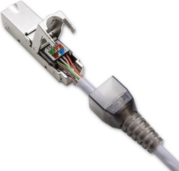 Beznarzędziowy konektor RJ45 STP Cat6