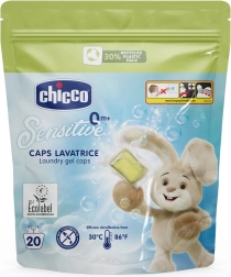 Chicco Kapsułki do prania Baby Sensitive do prania dziecięcego 20 szt.