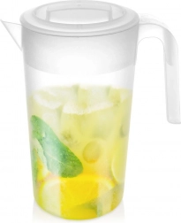 Plastowy dzbanek z pokrywką 2,3 l VILDE