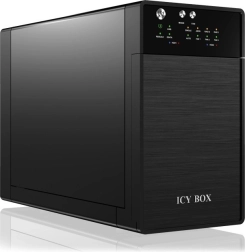 Zewnętrzna obudowa RAID ICY BOX dla 2× 3,5" dysków SATA z USB 3.0 i eSATA