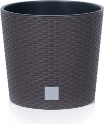 Doniczka Rato Round z wkładem 40 cm umbra