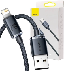 Kabel Baseus USB do Lightning 2,4 A 2 m czarny