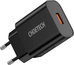 Ładowarka sieciowa Choetech 18W USB-A czarna