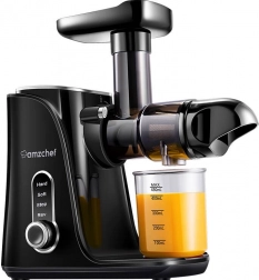 Wolnoobrotowa wyciskarka czarna AMZCHEF