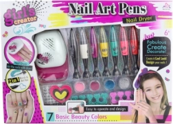 Kreatywny zestaw do zdobienia paznokci dla dzieci