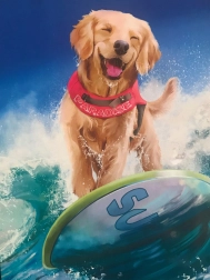 Zestaw do diamentowego malowania 5D 30 × 30 cm – mozaika z koralikami