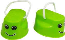 Dziecięce szczudła do skakania – balansowe chodaczki – Zielone