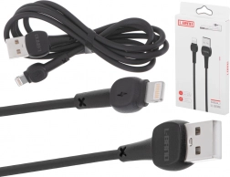 Kabel do szybkiego ładowania USB-A Lightning czarny 2A 100 cm