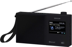 Radio cyfrowe DAB+ i FM z RDS, Bluetooth i akumulatorem