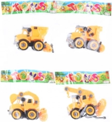 Wkręcany samochód budowlany dla dzieci